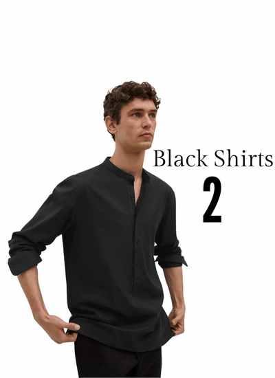 men black shirts