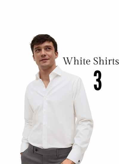men white shirts