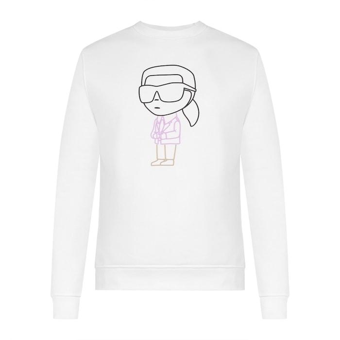 Buy Karl Lagerfeld Men Beige All-Over KARL Monogram Sweatshirt Online -  918509