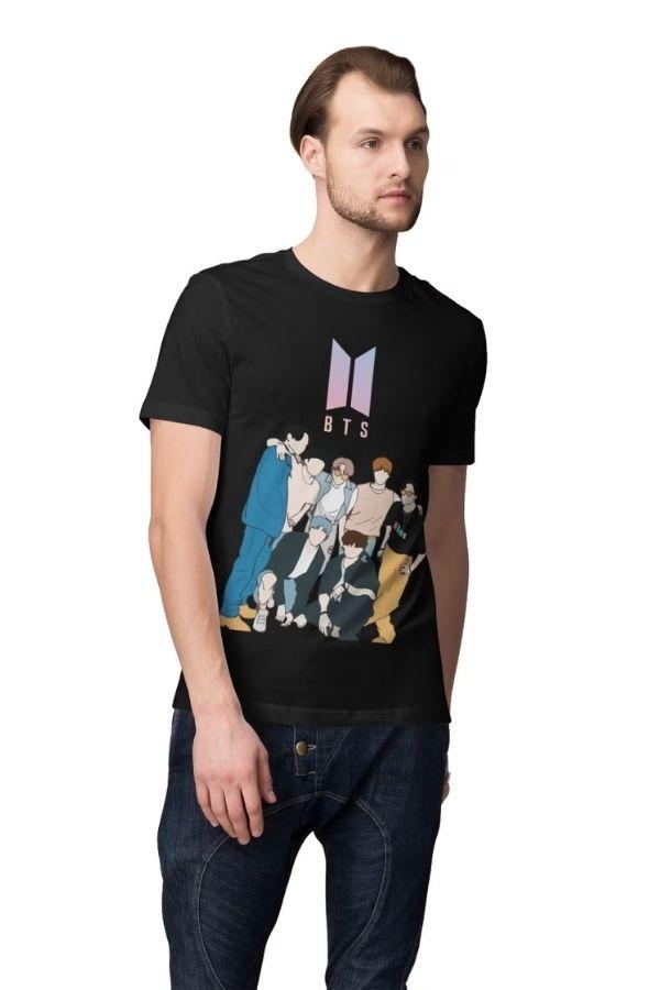 BTS Graphic Printed T-Shirt