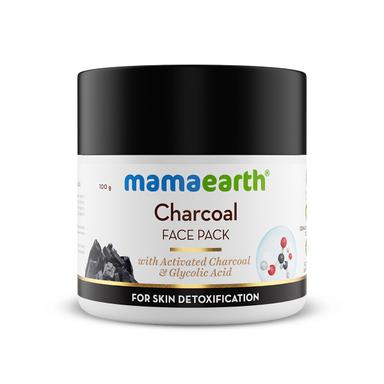 Mamaearth Charcoal Face Pack with Activated Charcoal and Glycolic Acid