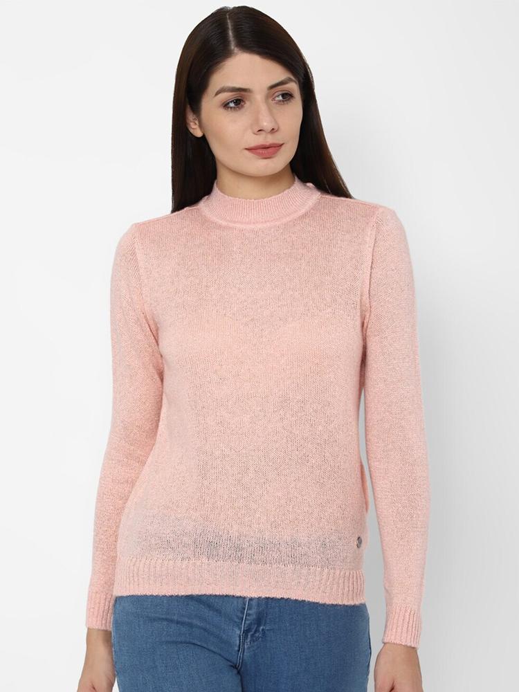 Allen Solly Woman Pink Pullover