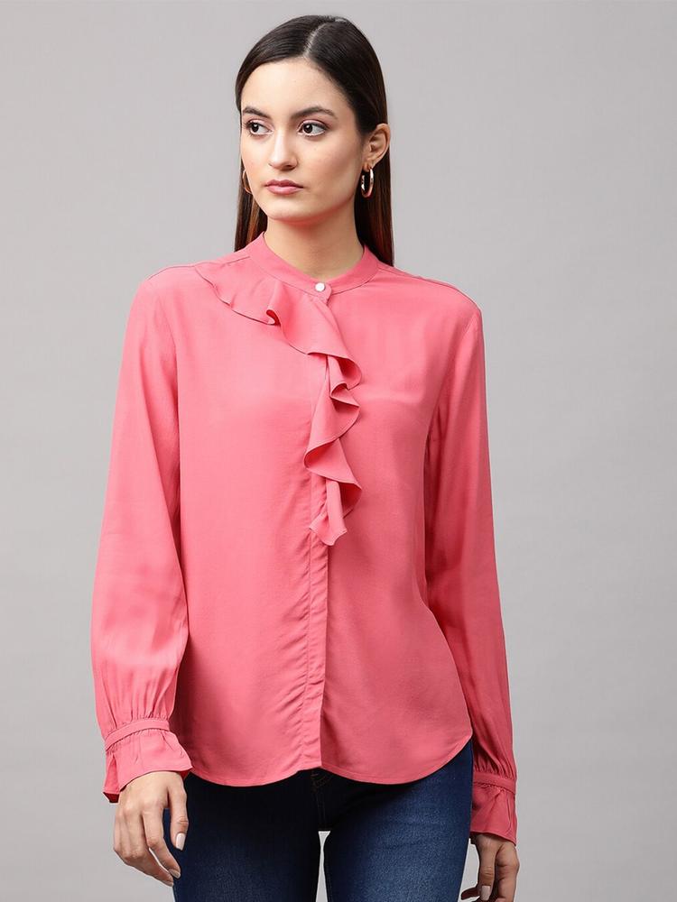 GANT Women Pink Comfort Casual Shirt
