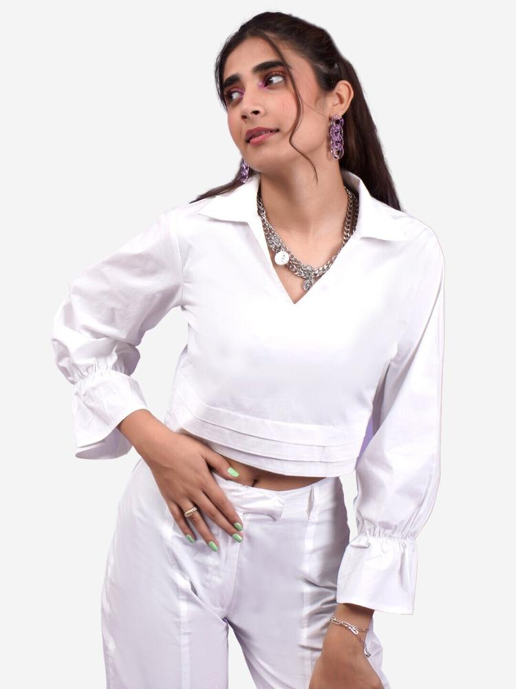Alaya By Stage3 White Crop Top