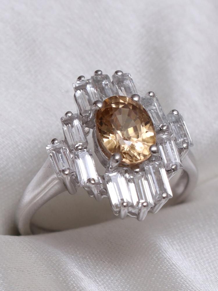HIFLYER JEWELS Stone-Studded Finger Ring
