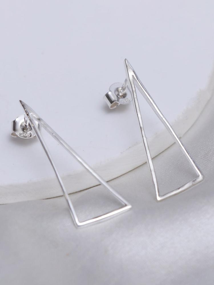 HIFLYER JEWELS Triangular Drop Earrings
