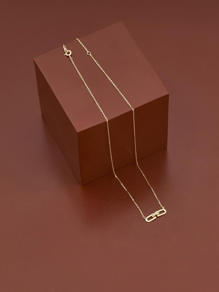 Kushal's Fashion Jewellery Gold-Plated Chain