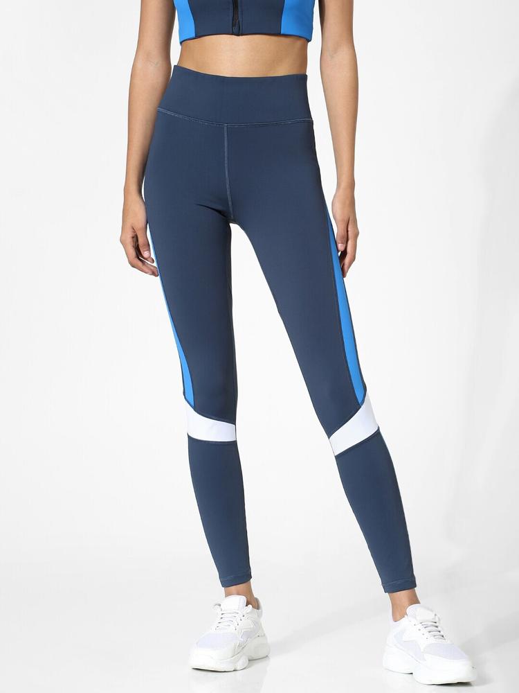 ONLY Women Colourblocked Gym Tights