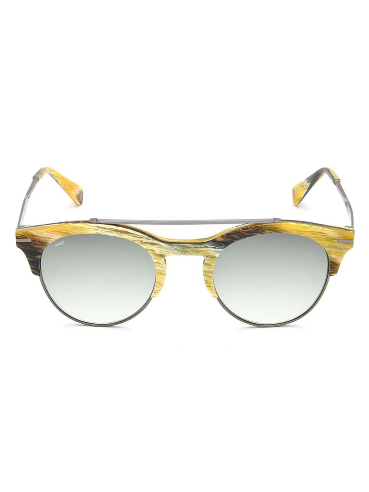Yellow Metal Sunglasses