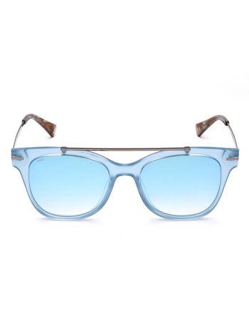 Blue Metal Sunglasses