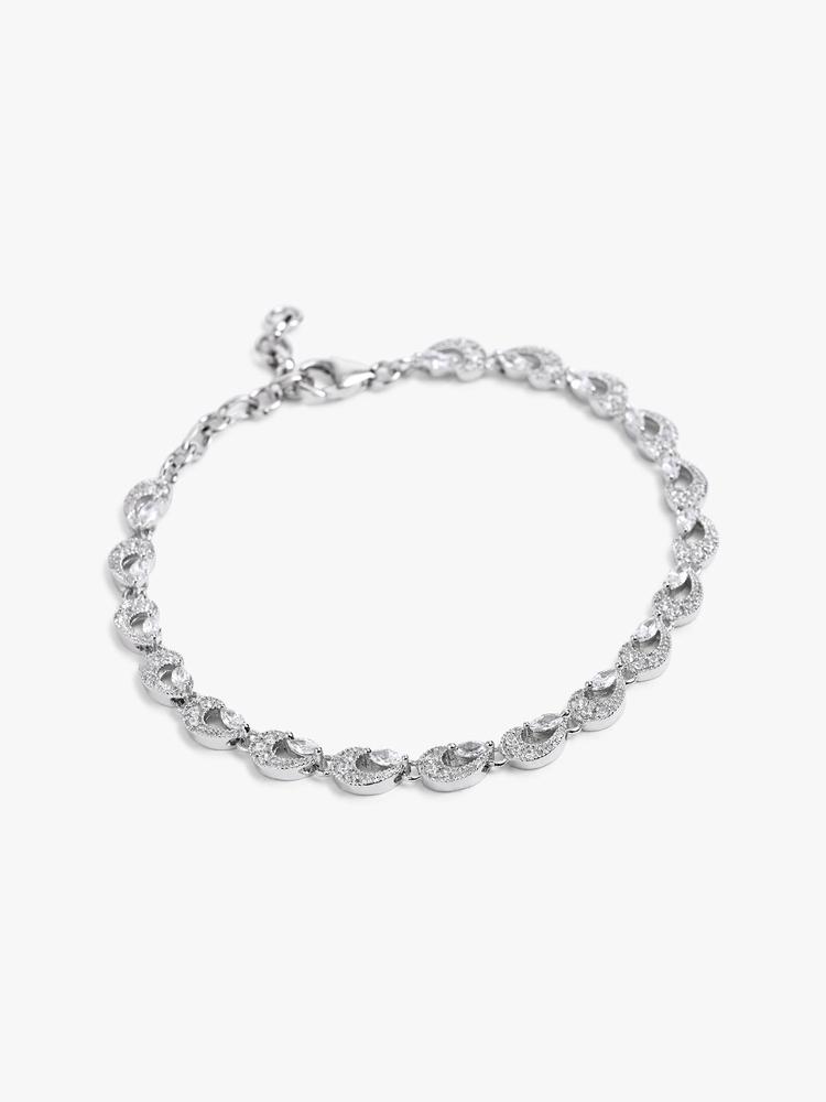Delicate Sterling Silver Link Bracelet