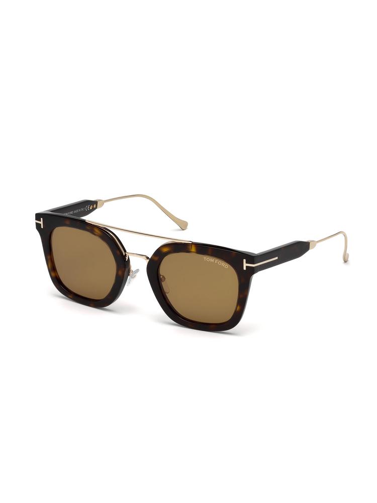 Brown Synthetic Sunglasses