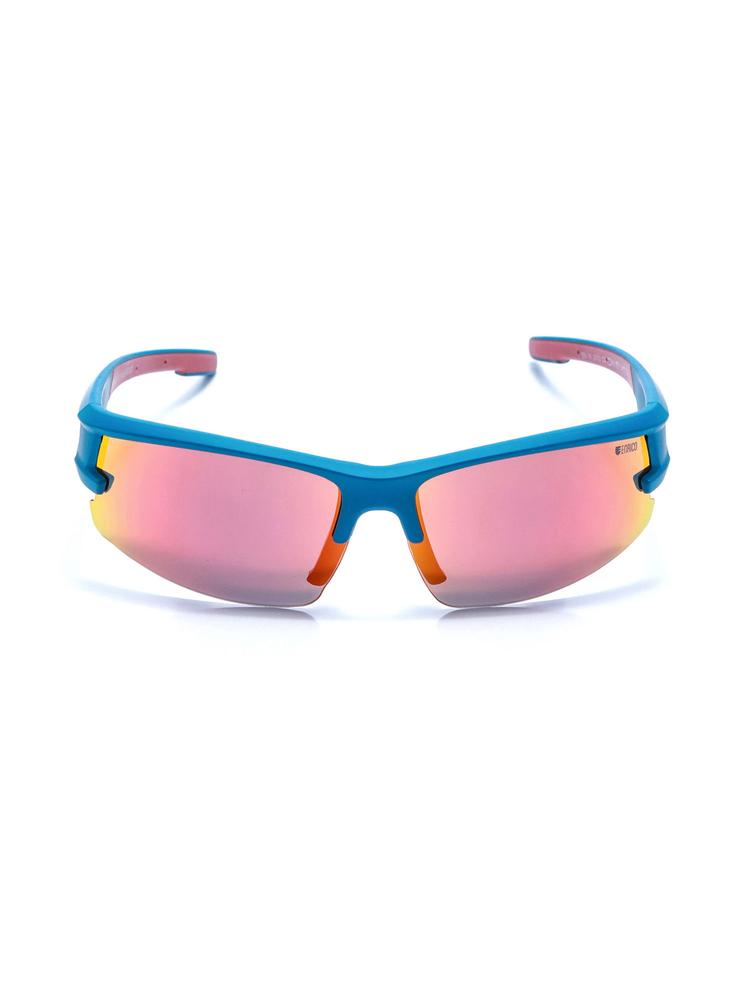 Smarty Unbreakable Collection Blue Sports Sunglasses For Unisex