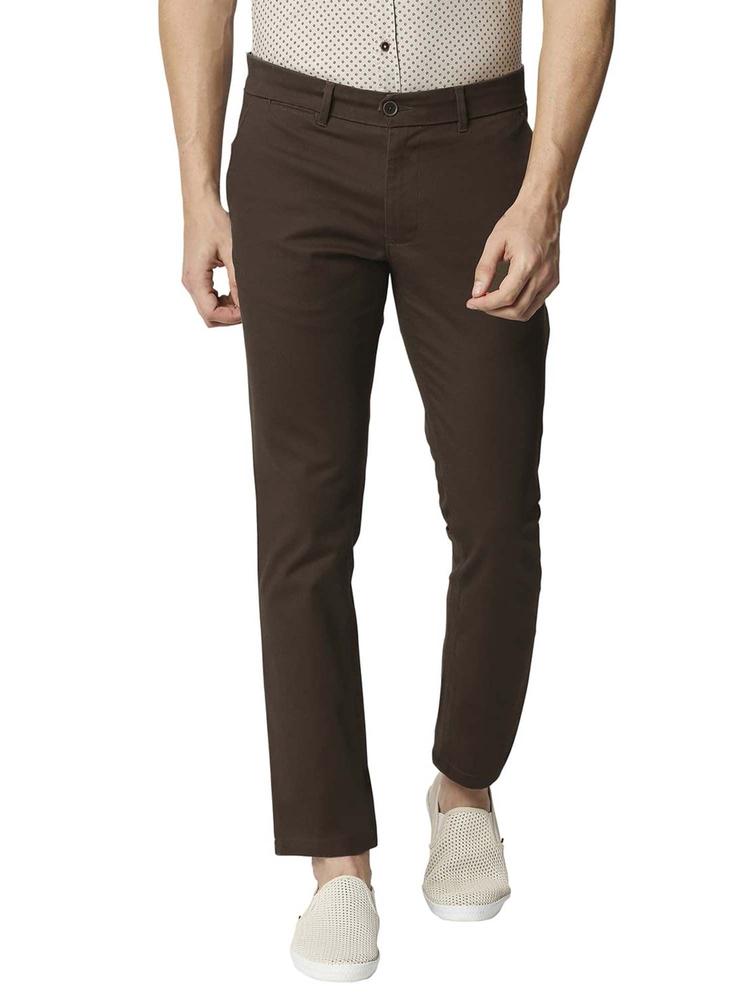 Tapered Fit Downtown Brown Stretch Trouser