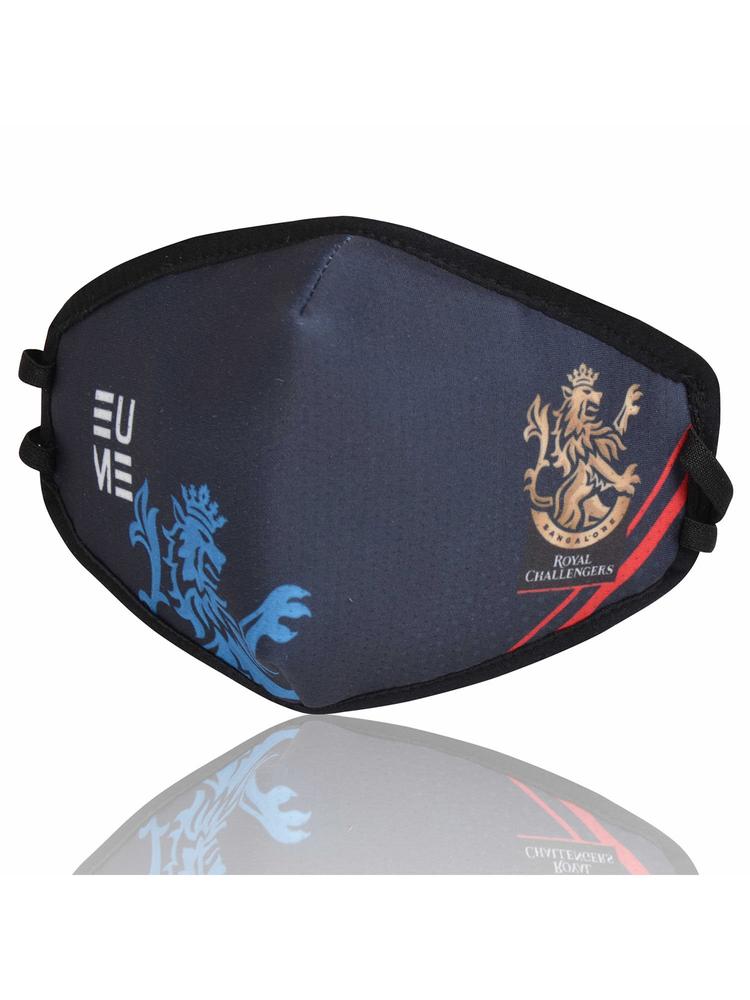 Protect 95 IPL Official Royal Challengers Bangalore Face Mask NavyBlue
