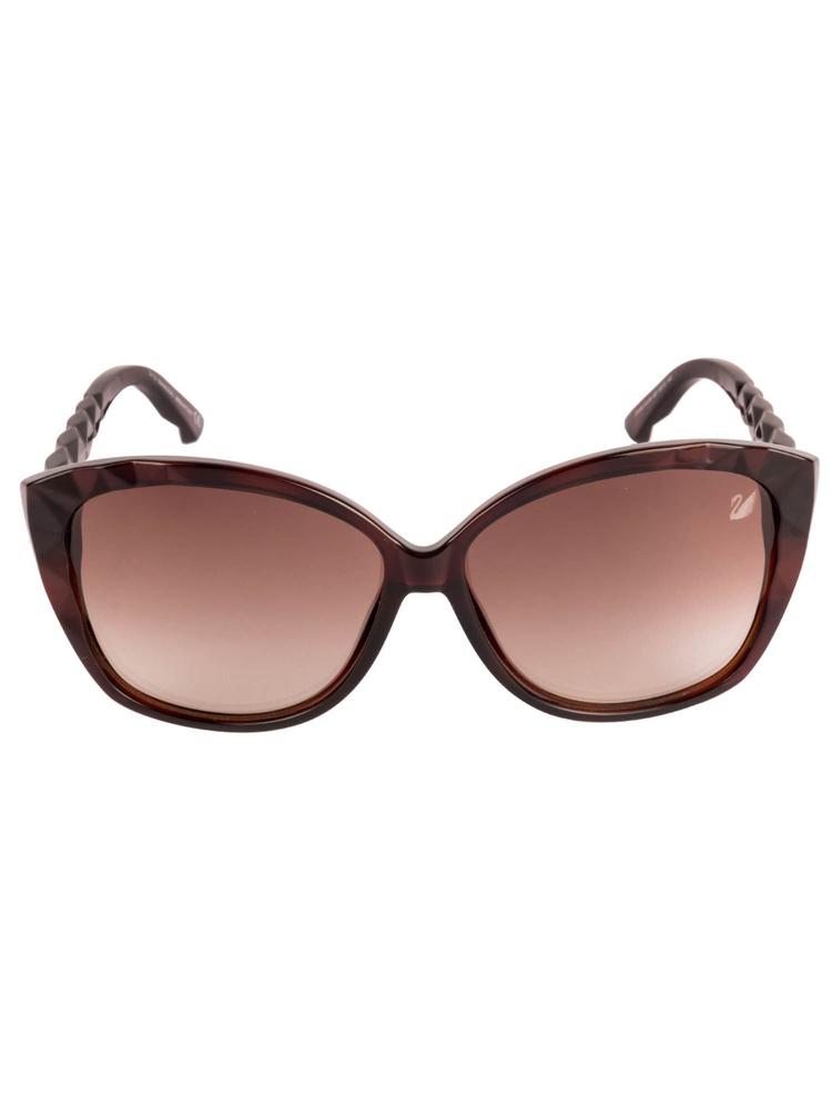 Oversized Sunglasses with Brown Lens for Women