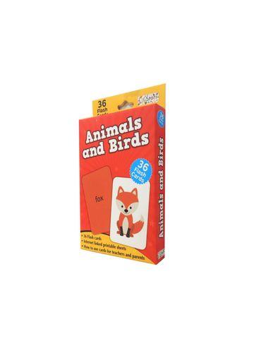 Animals & Birds Flash Cards