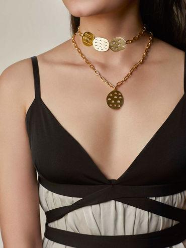 Gold Plated Handcrafted Anneke Necklace