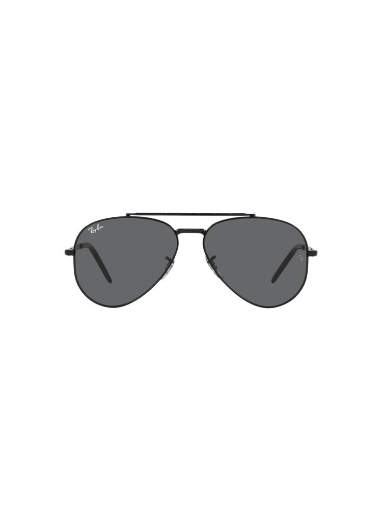Uv Protected Grey Pilot Unisex Sunglasses (62)