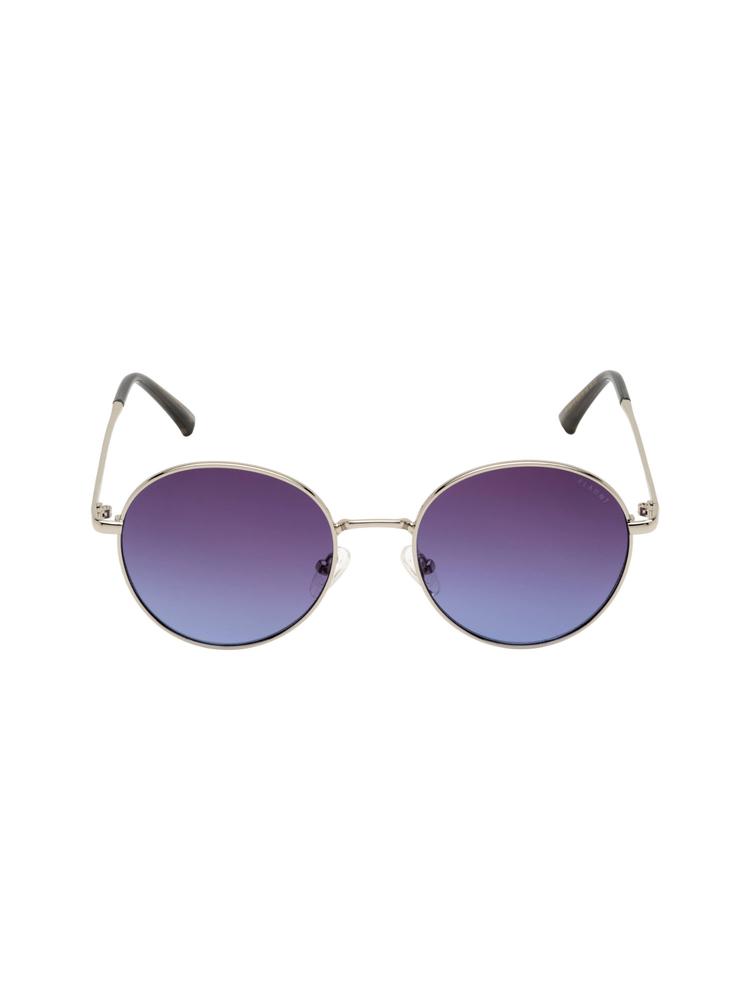 Blue - Silver Frame Sunglasses - Fst 22415