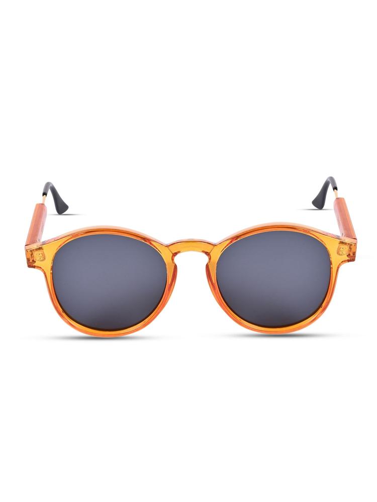 Grey Round Sunglasses for Men & Women - 3185Mg3879 (50)