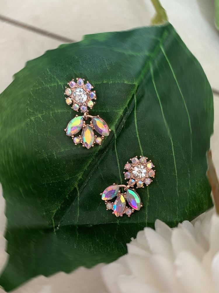 Tiny Crystal Earrings