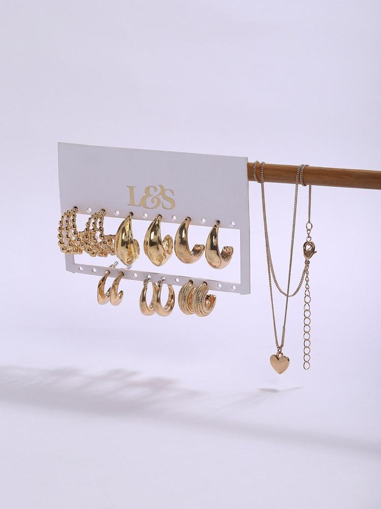 Gold-Plated Jewellery (Set of 7)