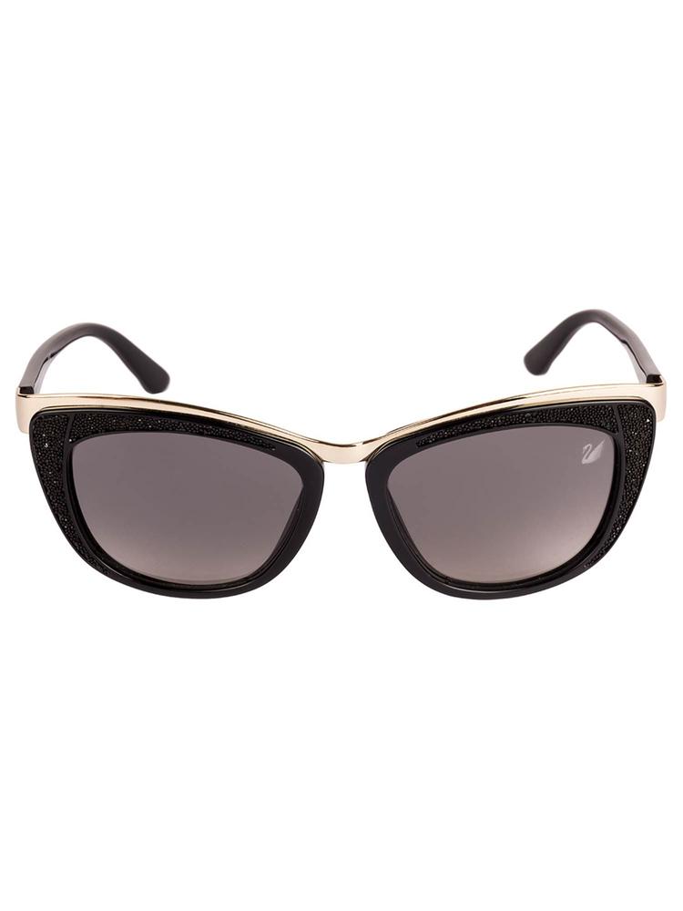 Cat-Eye Sunglasses with Black Lens for Women