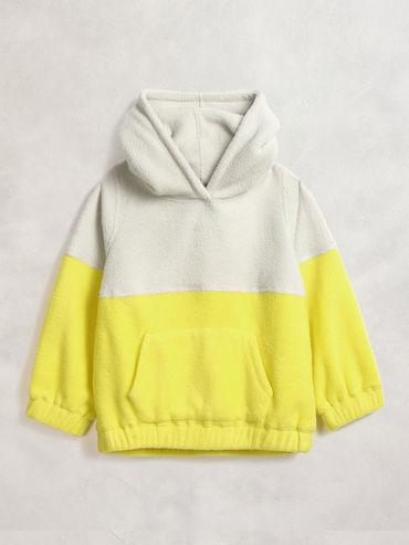 Grey Yellow Color Blocked Dusk Till Dawn Sweatshirt
