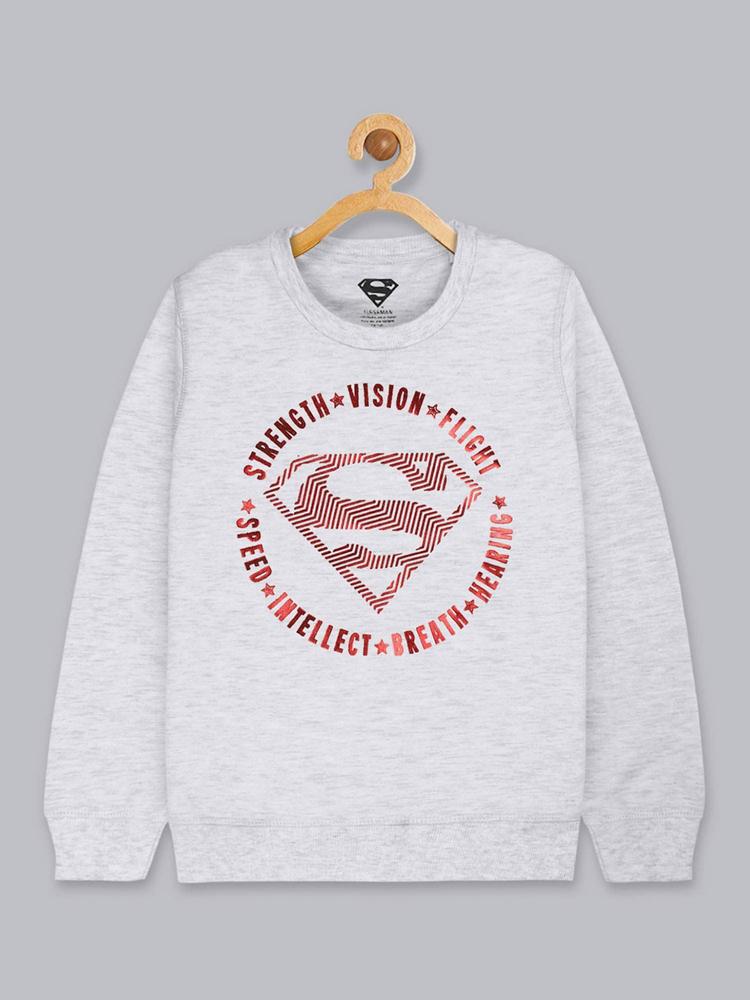 Superman Featured Sweatshirt for Boys