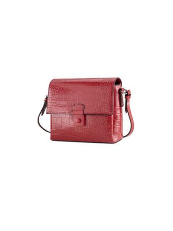 Red Sling And Cross Mini Flap Bag Fairy