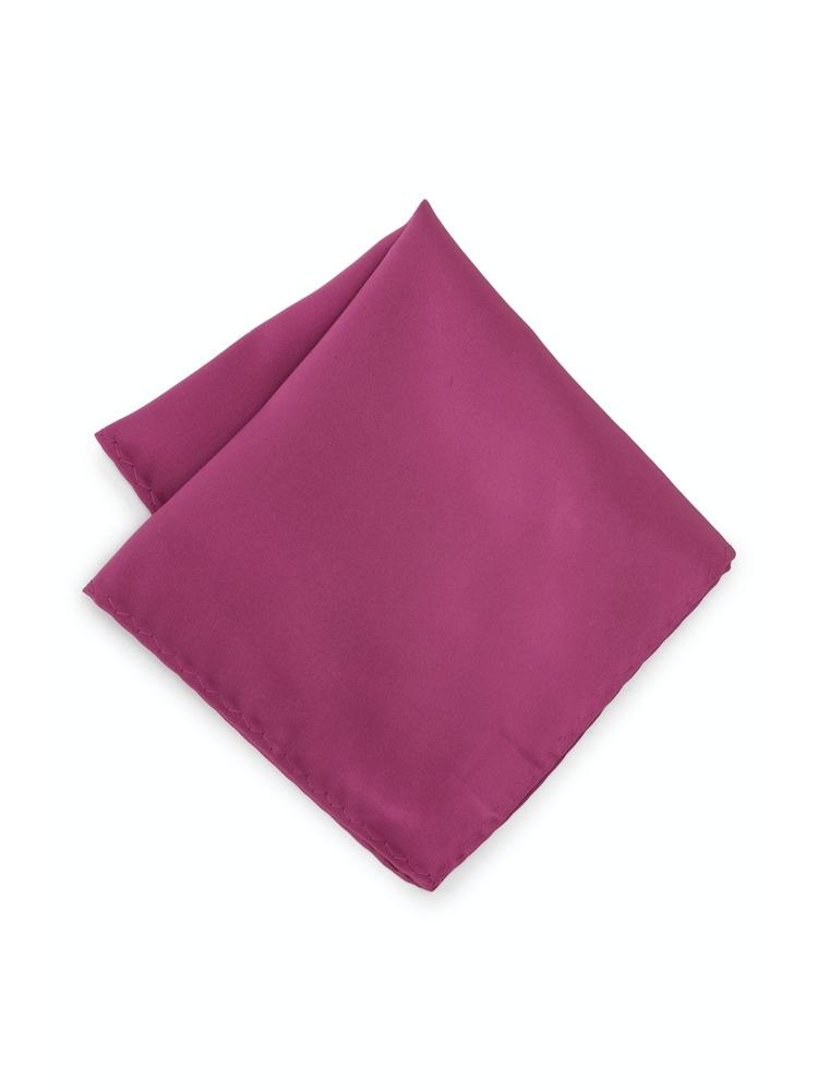 Men Pink Solid Formal Pocket Square Solid Plain