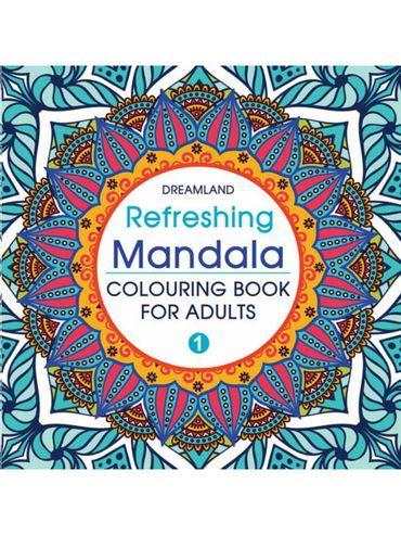 Refreshing Mandala-Colouring Book For Adults Book 1