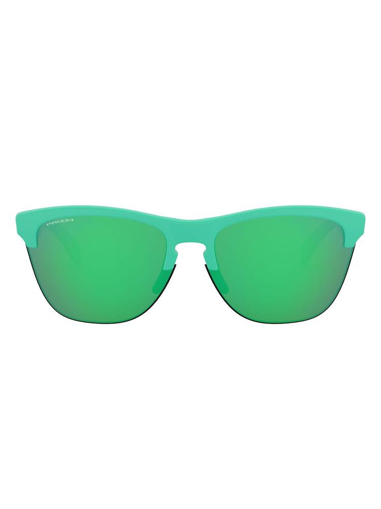 UV Protected Round Green Sunglasses - 0OO9374
