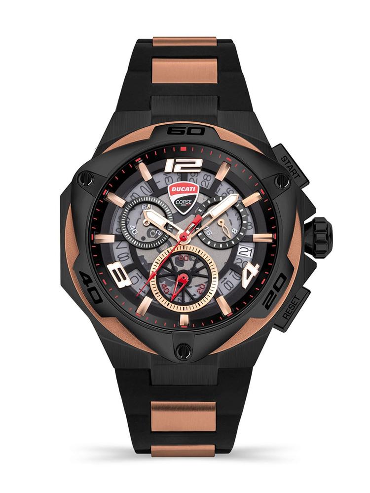 Corse Chronograph Black Dial Watch for Men DTWGO0000306