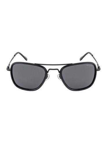 Men Grey Square Sunglasses with Polarised and UV Protected Lens - OP-10031-C02