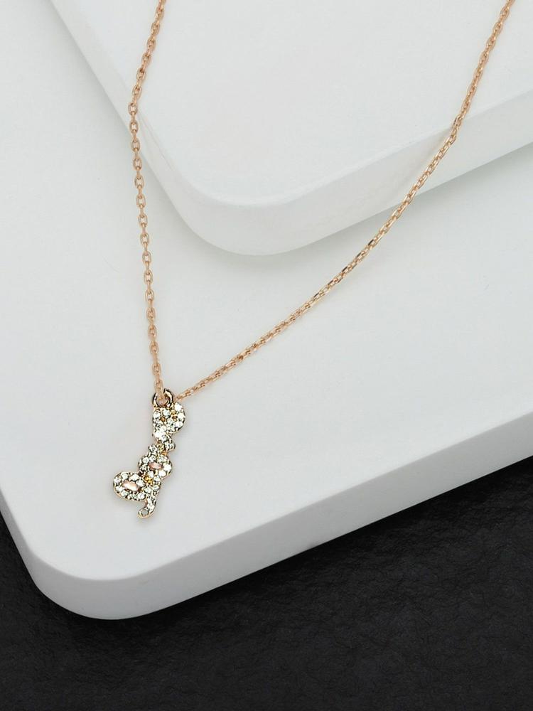 Love Charm in Gold Tone Delicate Fashion Anklet For Women and Girls Stylish Latest