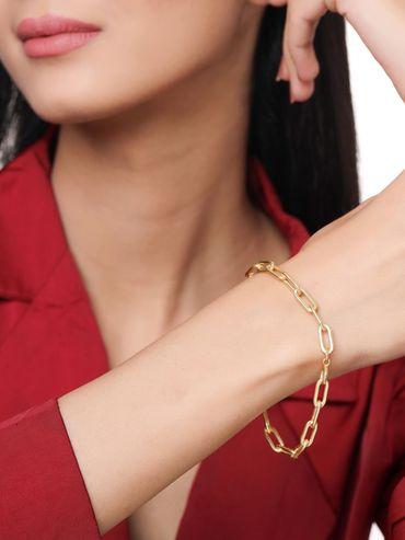Glided Gold Minimal Bracelet