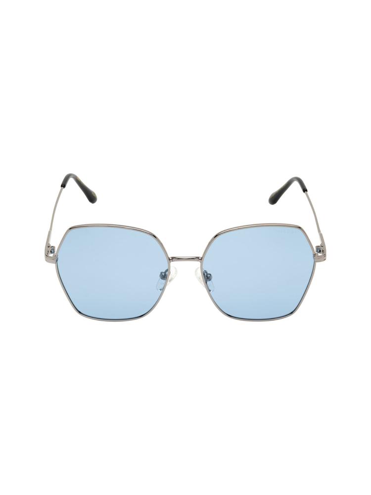Blue - Silver Frame Sunglasses - Fst 22411
