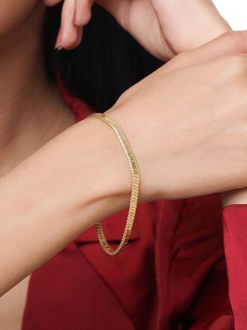 Snake Gold Chain Bracelet