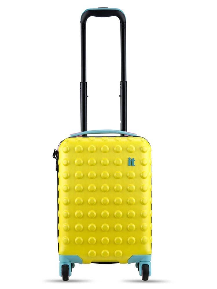 Boosting Yellow Trolley Bag