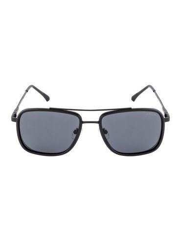 Men Grey Square Sunglasses with Polarised and UV Protected Lens - OP-10053-C01