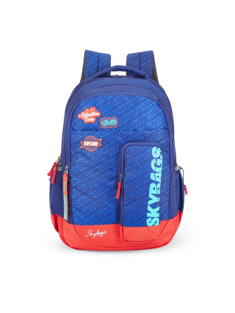 Polyester 35L Drip Nxt 01 Backpack With Pencil Pocket Blue
