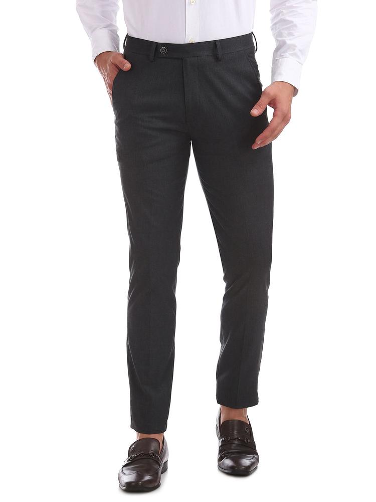 Super Slim Fit Solid Trousers