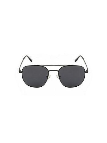 Men Grey Hexagon Sunglasses with Polarized Lens (OP-1921-C04)