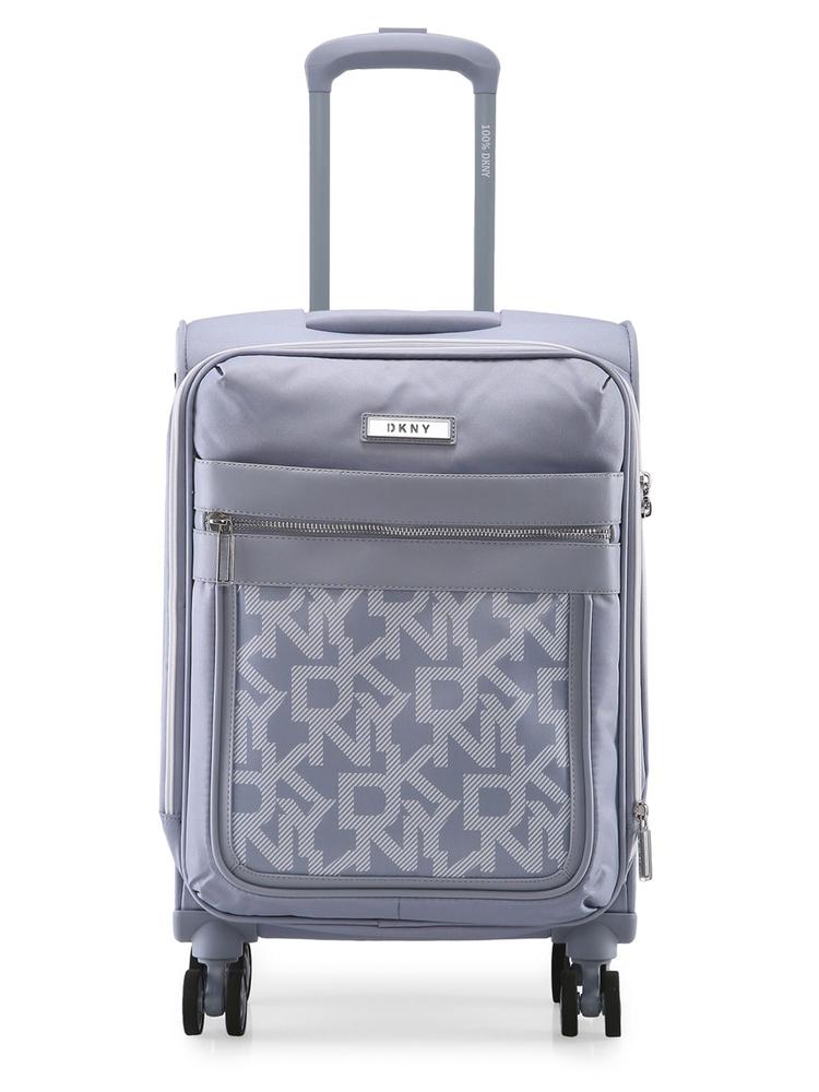 After Hours Strom Grey Soft Side Polyester Twill Material 21 Cabin Trolley