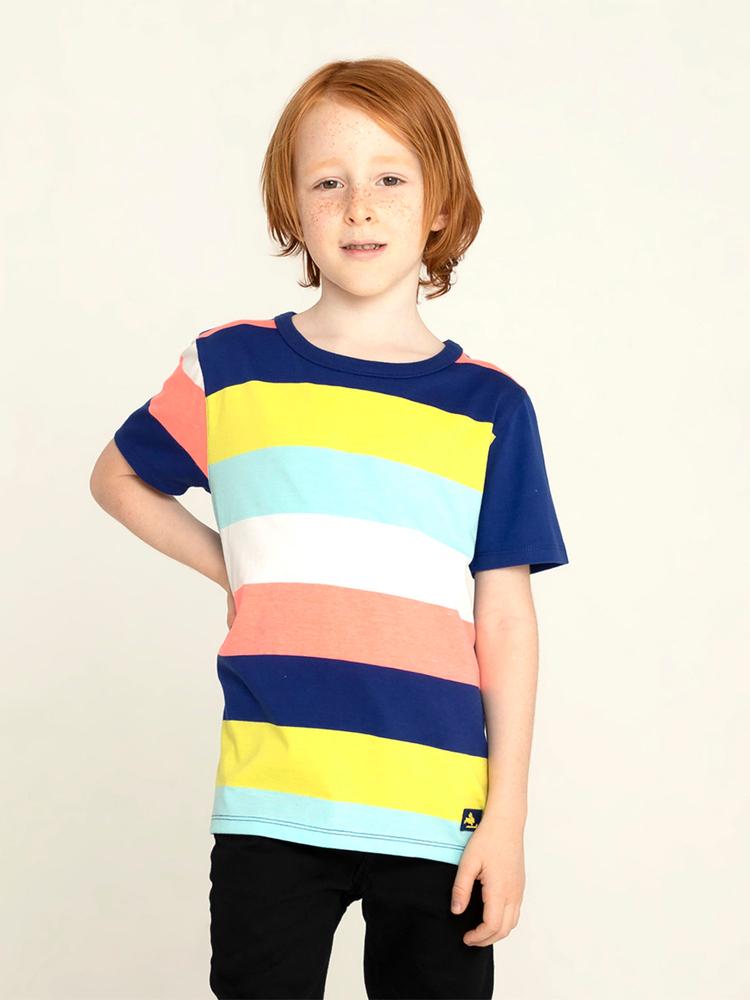 Multi-Color Stripy T-Shirt (9-12 Months)