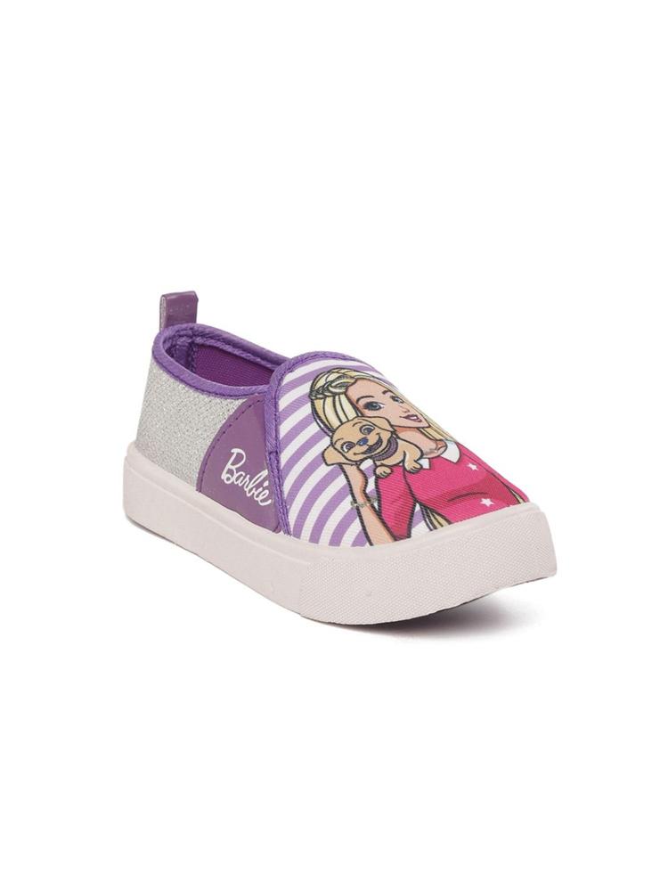 Kids Girls Purple Casual Shoes