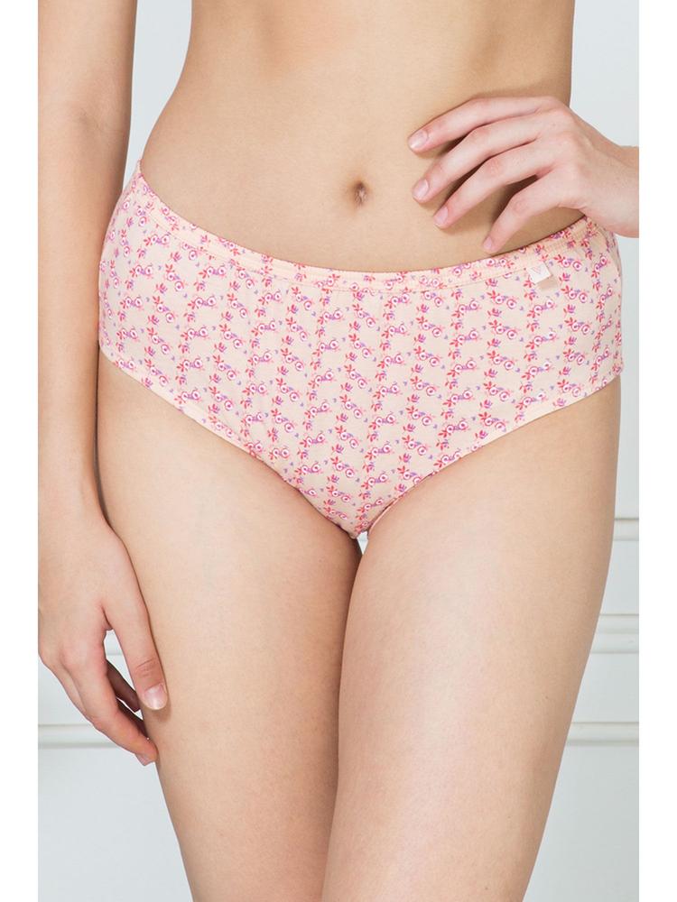 Van Heusen Women Antibacterial & No Marks Waistband Hipster Panty - Pink Blush