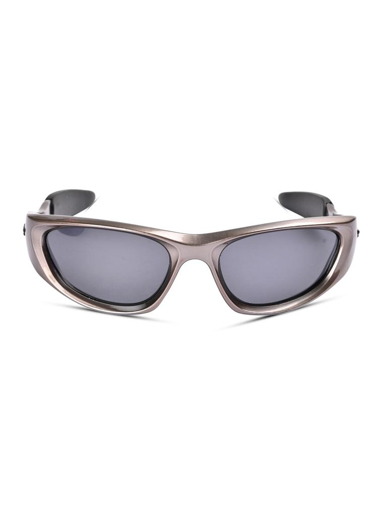 Grey Wrap Round Sunglasses for Men & Women - P5012Mg4021 (68)